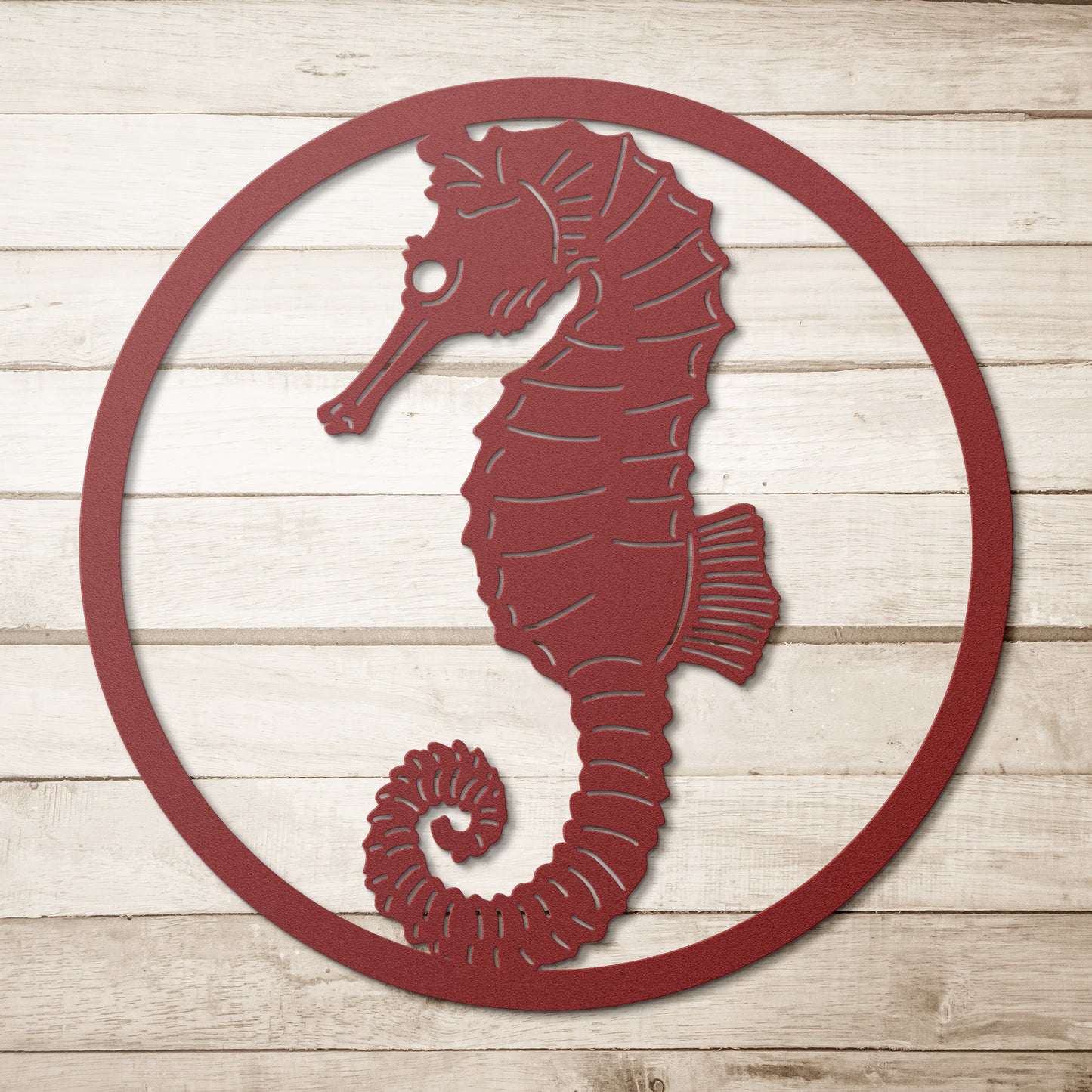 Metal Sign-Seahorse Indoor/Outdoor Metal Sign- Coastal Home Sign, Beach House Sign, Housewarming Gifts